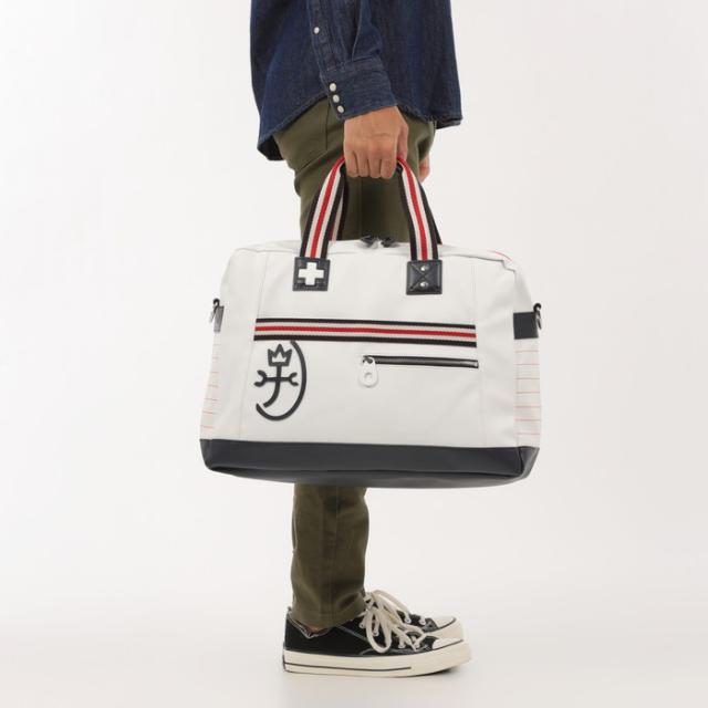 カステルバジャック パンセ ボストンバッグ 黒ipad収納可能（ブラック