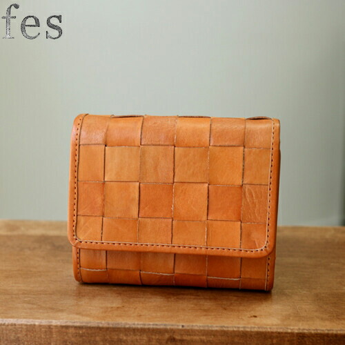 fes[フェス] カウレザーメッシュ折財布 48984 7085667 sri16