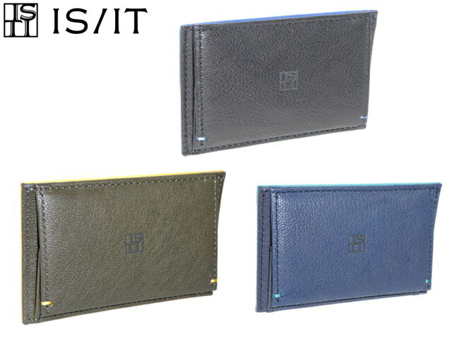 正規品 メンズ レディース    通勤 通学 記念日 冠婚葬祭 贈答品 ギフト ISIT [イズイット] 小銭入れ 本革 メンズ カブラ 薄型 山羊革 レザー 944601 ikt02
