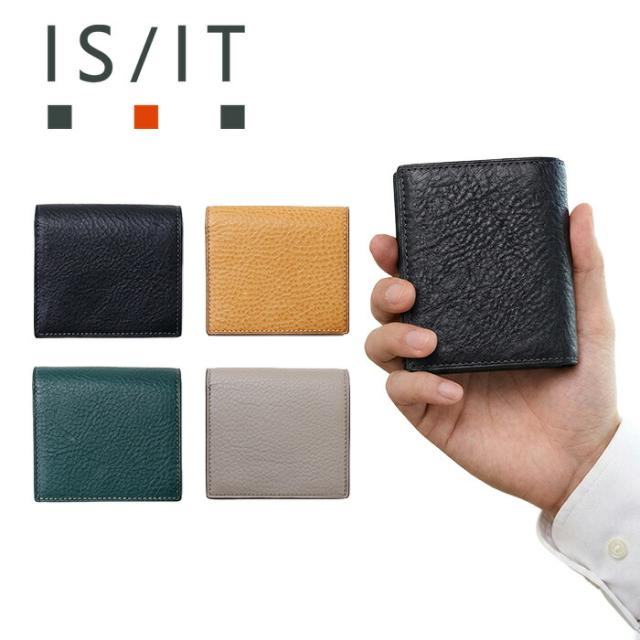 ISIT イズイット isit ヒッチ 二つ折り財布 カード段6 974612