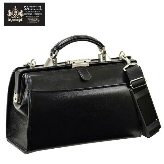 レザーバッグ ミニダレスバッグ ビジネスバッグ 日本製 豊岡製鞄 牛革 本革 レザー メンズ A5ファイル ワンタッチ錠前 レトロ 高級感 街持ち ビジネス 旅行 黒 チョコ #22323 サドル SADDLE  hira39