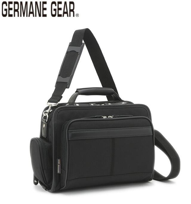 ショルダーバッグ ビジネスバッグ メンズ B5 社会人 シンプル ビジネス 出張 通勤 休日 黒 #33737 ジャーメインギア GERMANE GEAR  hira39