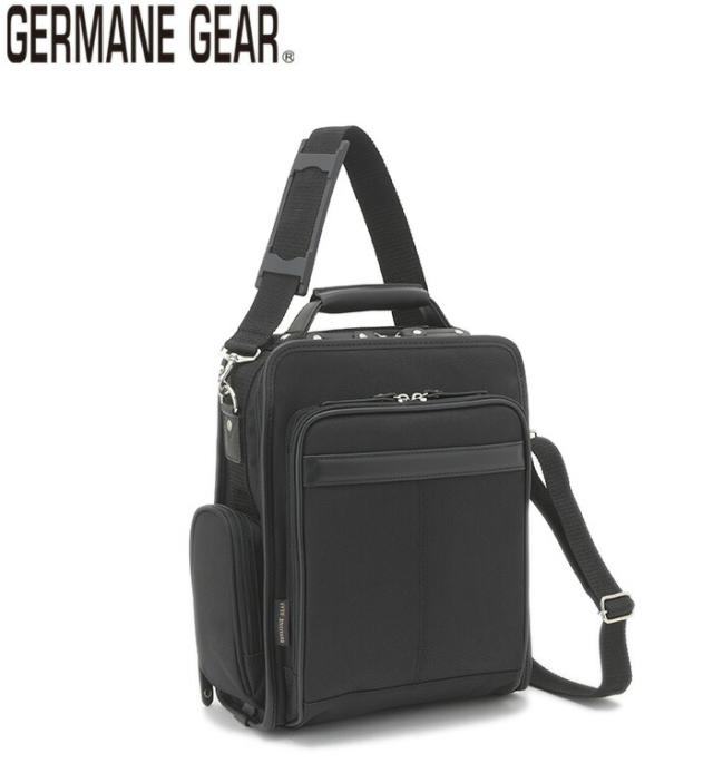 ショルダーバッグ ビジネスバッグ メンズ A4 新社会人 シンプル ビジネス 出張 通勤 休日 黒 #33738 ジャーメインギア GERMANE GEAR  hira39