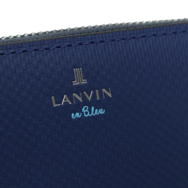 LANVIN en Bleu 504616 ランバンオンブルー ワグラム2 ラウンドファスナー長財布 カード段12 ikt02_4