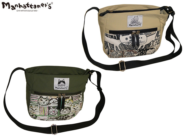 manhattaner's マンハッタナーズ アベニュー ショルダーバッグ 071-2474 71-2474 mare69