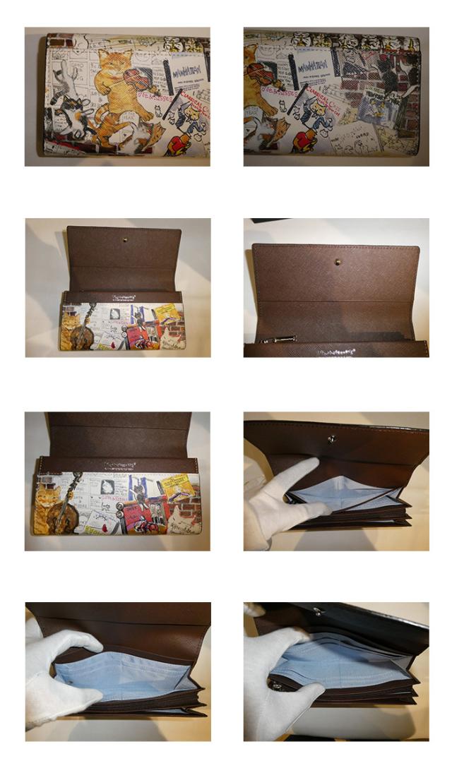 manhattaners マンハッタナーズ かぶせ 長財布 075-1655 75-1655 75-1665 mare69_11