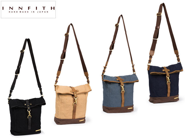 正規品 メンズ レディース   就職祝  通勤 通学 記念日 冠婚葬祭 贈答品 ギフト INNFITH[インフィス] 日本製 国産 RAISE 口折れ ショルダーバッグ 55251 7248966 noza50
