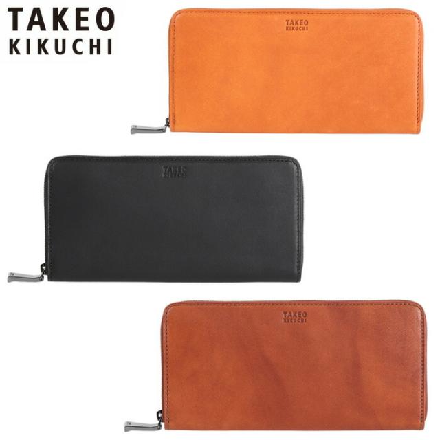 TAKEO KIKUCHI タケオキクチ タケオ キクチ ヘリテージ ラウンドファスナー長財布 740606 ikt02