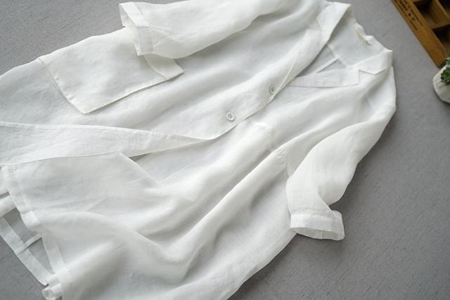 カーディガン 春 夏 秋 レディース ブラック ミルキーホワイト シャツ