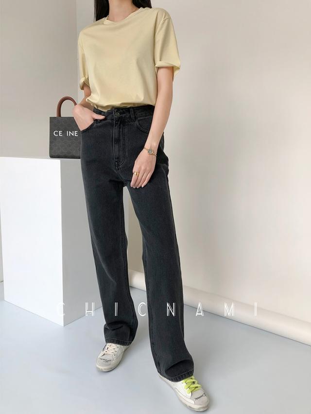 Tシャツ レディース 半袖 ゆったり 夏 トップス カットソー ラウンドネック 無地 シンプル 綿100％ 大人 お洒落 こなれ感 カジュアル ナチュラル ママ 通勤 通学 学生 お出かけ デート 旅行 休日 普段着 普段使い 重ね着 着回し_6