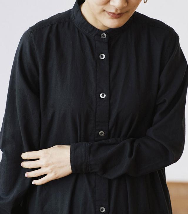 レディース トップス シャツ ロング丈 羽織り 綿 コットン ゆる