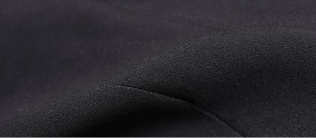 配色カフス付き ダブルボタン ジャケット レディース アウター 襟付き