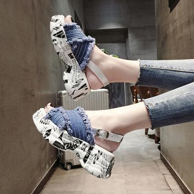 厚底 サンダル シューズ 白 レディース 22.5cm 23.0cm 23.5cm 24.0cm 24.5cm 歩きやすい ロゴ デニム 春 夏 秋 きれいめ シンプル カジュアル おしゃれ かっこいい スポーティー ボーイッシュ 合わせやすい 脚長 休日 リゾート パーティー イベント OL 学生 大学生 通勤 通学