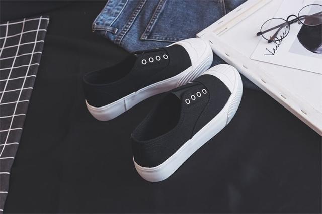 キャンバススリッポン シューズ 靴 くつ クツ スニーカー レディース