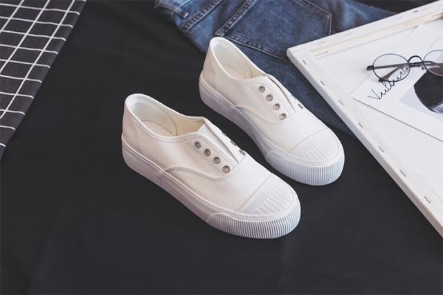 キャンバススリッポン シューズ 靴 くつ クツ スニーカー レディース