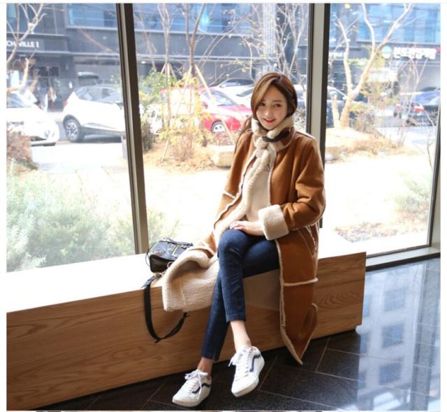 ムートンコート レディース アウター ムスタン ミモレ丈 ロング丈