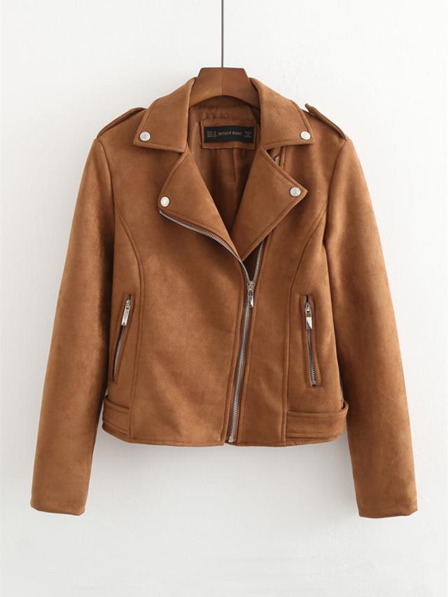 ライダースジャケット アウター レディース ショートコート ジップ