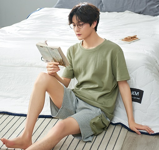 ルームウェア パジャマ 寝巻き ワンピース Tシャツ クロップドパンツ