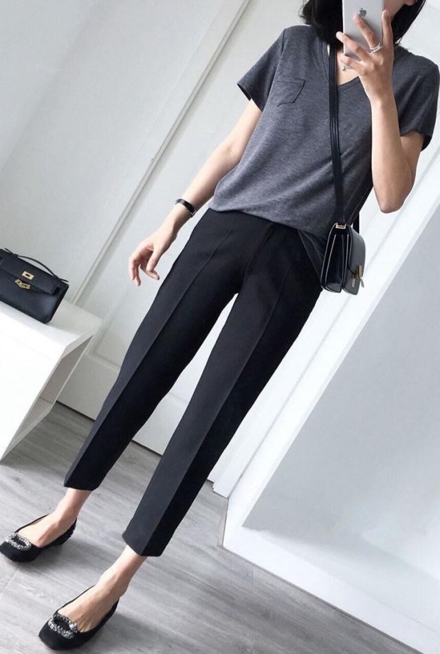 マタニティ 9分丈 テーパードパンツ ボトムス パンツ ズボン ポケット ハイウエスト ウエストゴム 伸縮性 薄手 厚手 きれいめ シンプル カジュアル 大人 おしゃれ お洒落 大人女子 無地 春 夏 秋 30代 40代 50代 レディース ママ 通勤 デート お出かけ 公園デビュー 女子会 休_14