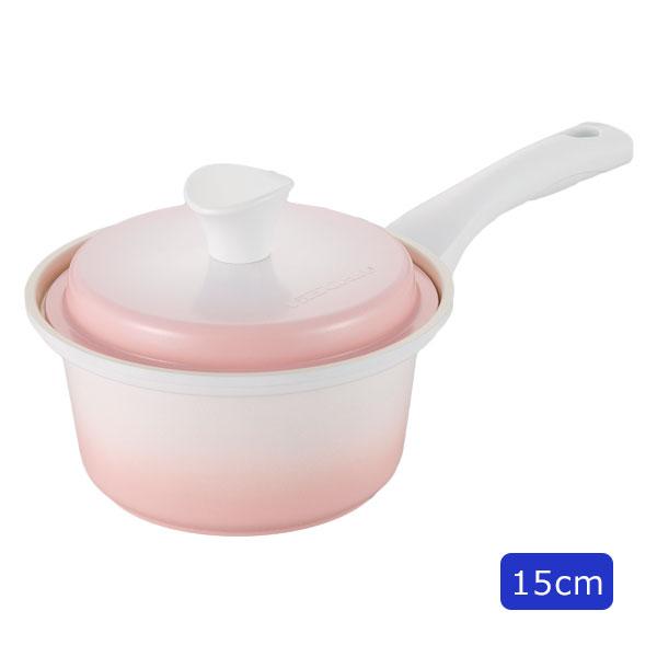 アピデ ビタクラフト ライト 片手鍋 15cm ピンク No1009 - アピデ