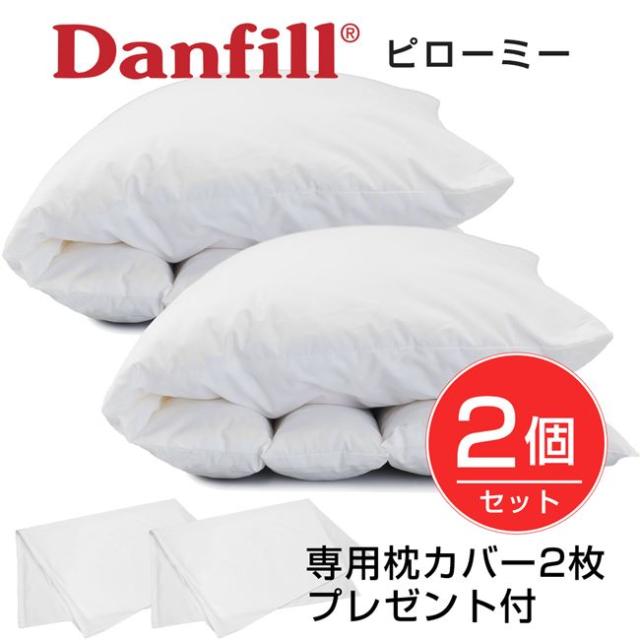 Danfill ダンフィル ピローミー 65cm×45cm JPA213 2個セット 専用カバーAKS18-3 2枚プレゼント付き - ダンフィル 