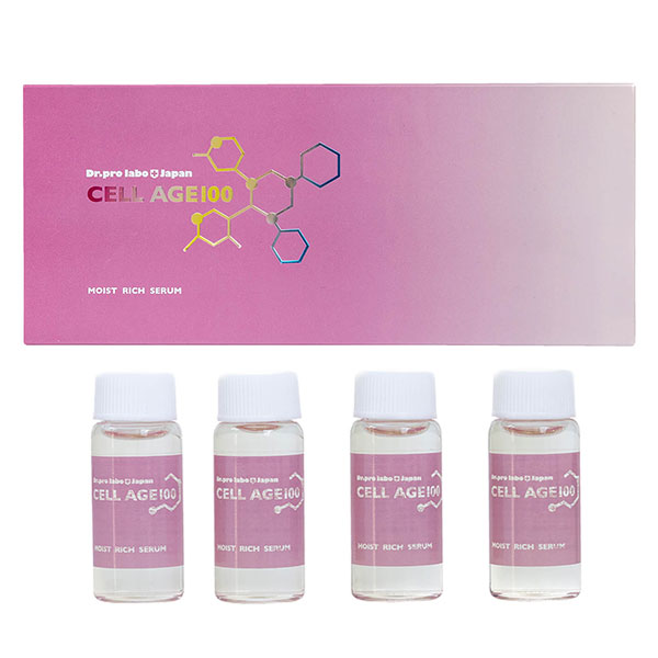 ドクタープロラボ セルエイジ100(CELL AGE100) 保湿美容液原液 10ml×4本  - ドクタープロラボジャパン