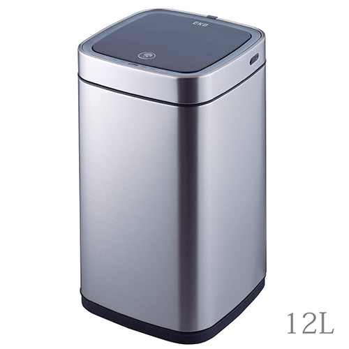イーケーオージャパン エコスマートX 充電式センサービン 12L シルバー EK9252RGMT-12L - EKO JAPAN
