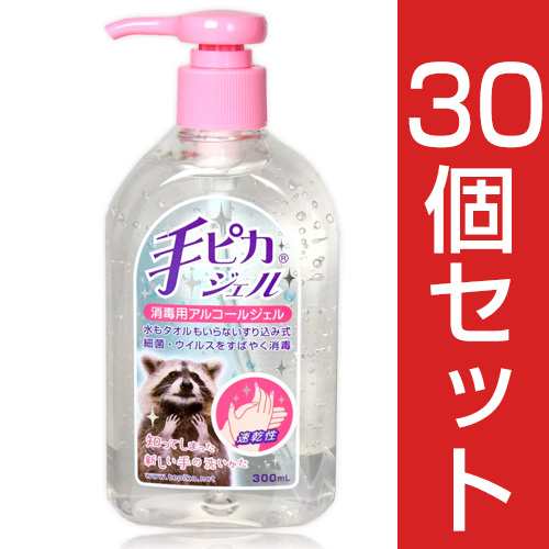 手ピカジェル 300ml 〔医薬部外品〕×30個セット - 健栄製薬