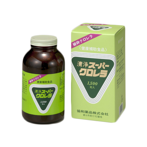 清浄スーパークロレラ 1500粒 - 協和薬品