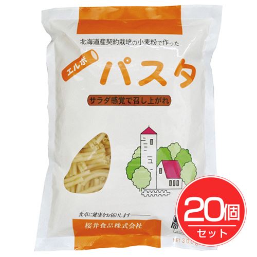 国内産 エルボパスタ 300g×20個仕かける - 桜井食料雑貨類