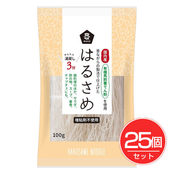 国内産 はるさめ 100g×25個セット - ムソー
