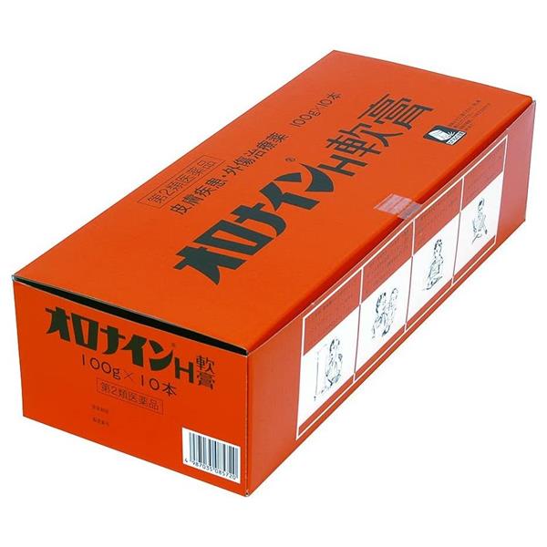 【第2類医薬品】 オロナインH軟膏 100g×10個 - 大塚製薬 [すり傷/ニキビ]
