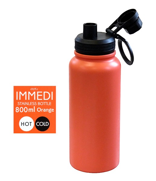 IMMEDI ステンレスボトル　800ml