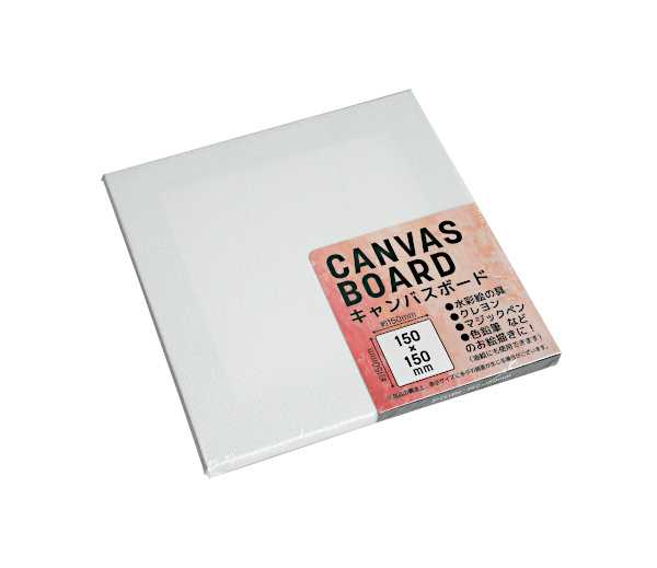 キャンバスボード 15×15cm (100円ショップ 100円均一 100均一 100均)の