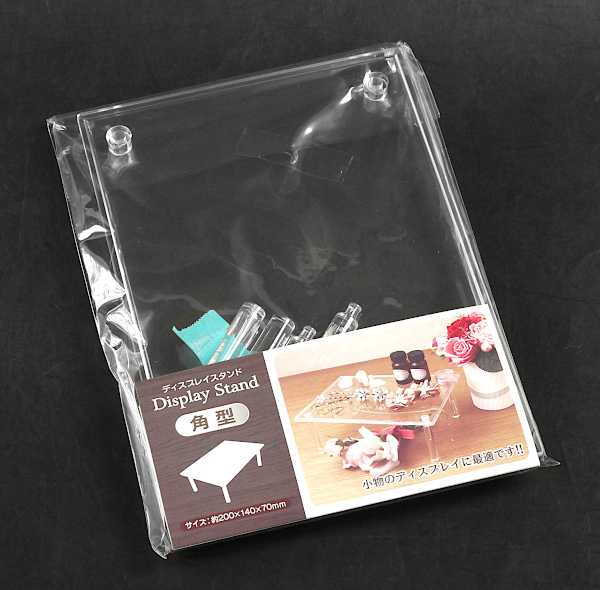 ディスプレイスタンド 角型 ワイドサイズ(20×14×高さ7cm)の通販はau