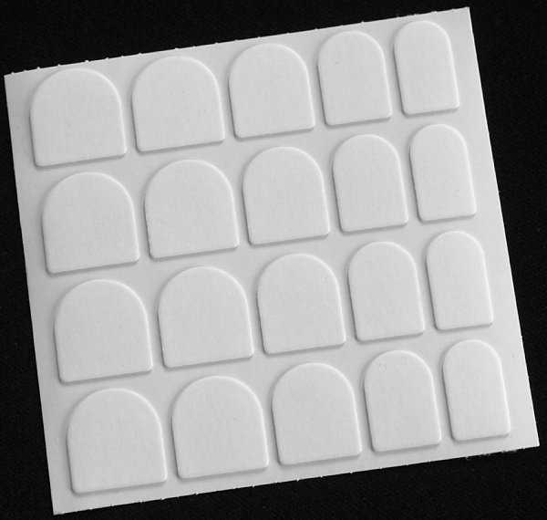 ネイルチップ用両面シール 100枚入 (100円ショップ 100円均一 100均一