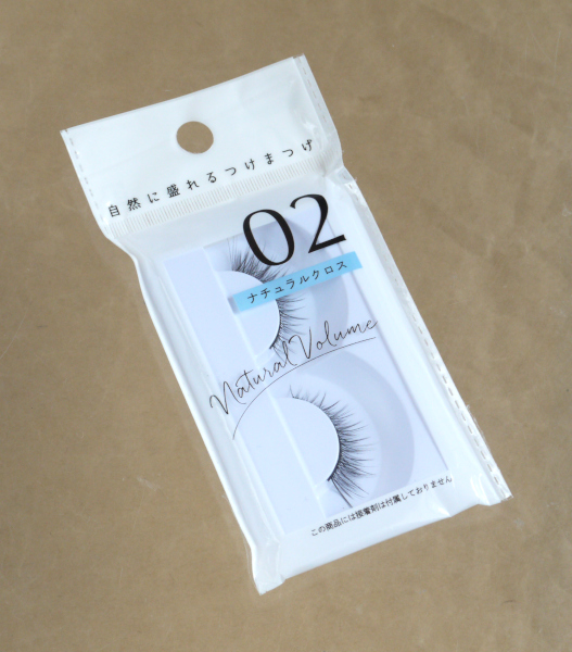 10×10箱 (100) ナチュラルクロス つけまつげ 自然 短め ドーリービー