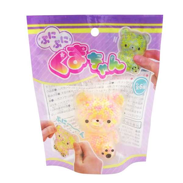 ぷにぷにくまちゃん ［色指定不可］ (100円ショップ 100円均一