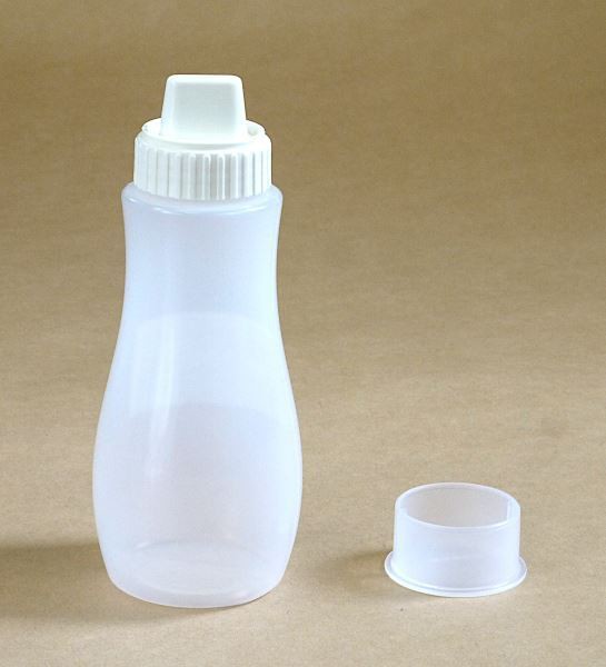 マヨネーズ容器 マヨネーズ5 ホワイト 容量380ml (100円ショップ 100円均一 100均一 100均)｜au PAY マーケット