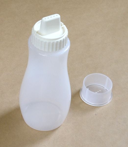 マヨネーズ容器 マヨネーズ5 ホワイト 容量380ml (100円ショップ 100円均一 100均一 100均)｜au PAY マーケット