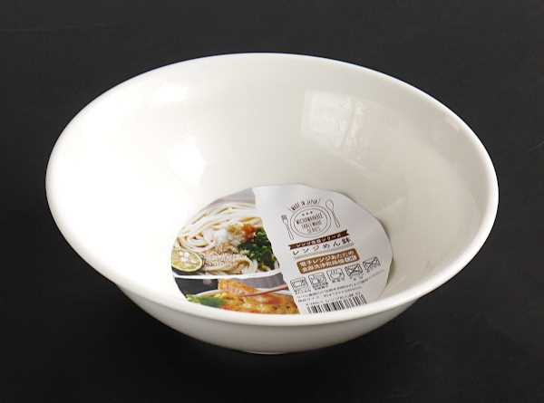 100個セット　レンジめん鉢白/レンジ食器/ラーメン鉢うどん鉢/どんぶり丼　レンジ食器シリーズ/電子レンジ・食器洗浄機対応… : 電子レンジ・食洗機対応で割れにくい！ レンジめん