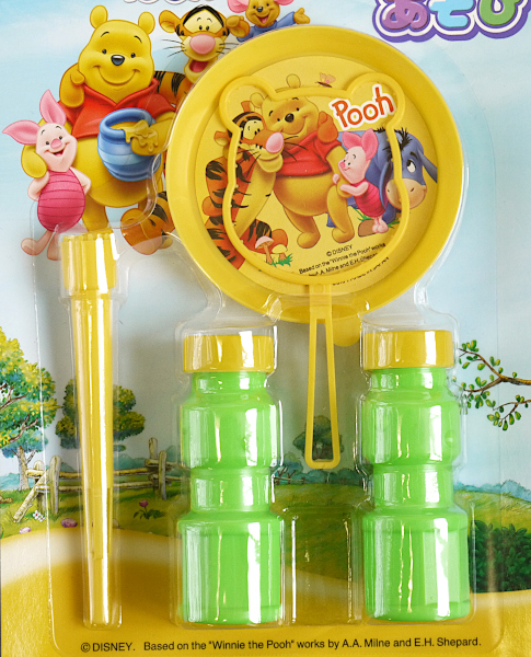 シャボン玉セット シャボン玉あそび プーさん (100円ショップ 100円