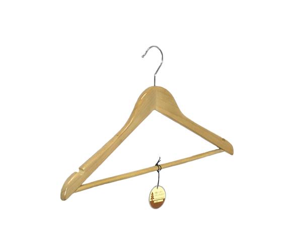 お買得木製ハンガー ブラウン 平型 (100本) / kp38-656-9-1 Amazon.co