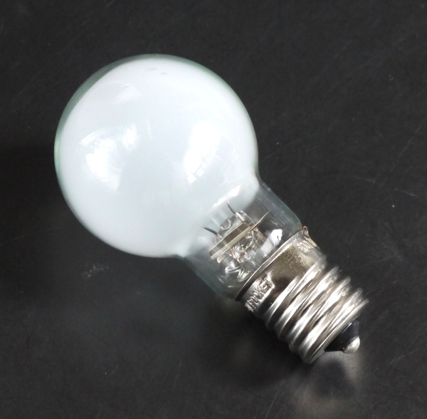 ミニクリプトン電球 ホワイト 60W 口金E17 直径3.5×6.7cmの通販はau