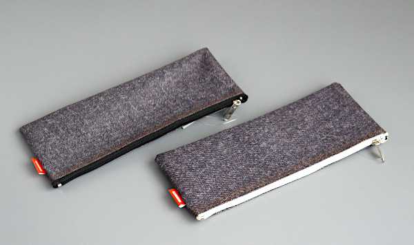 CESSタブ付ペンケース T-20 平型 20.5×7.5cm ［色指定不可］ (100円