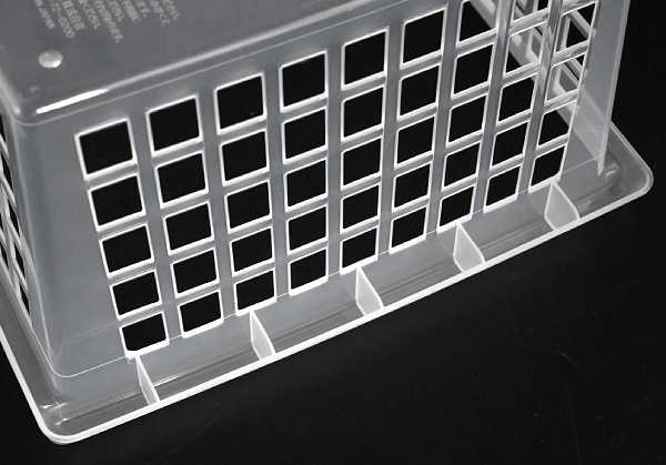 バスケット アレンジ まとめ クリア 24.3×34.3×高さ14.2cmの通販はau