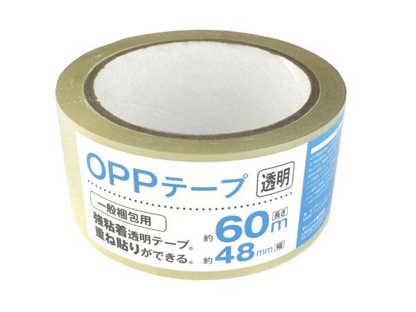OPPテープ 幅4.8cm×全長60m ［種類指定不可］ (100円ショップ 100