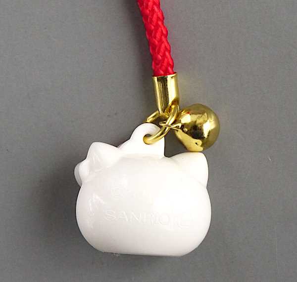 ストラップ ハローキティ マスコット鈴付 (100円ショップ 100円均一