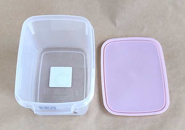保存容器 ミリオンパック ピンク 100円ショップ 100均 Lサイズ 100均一 
