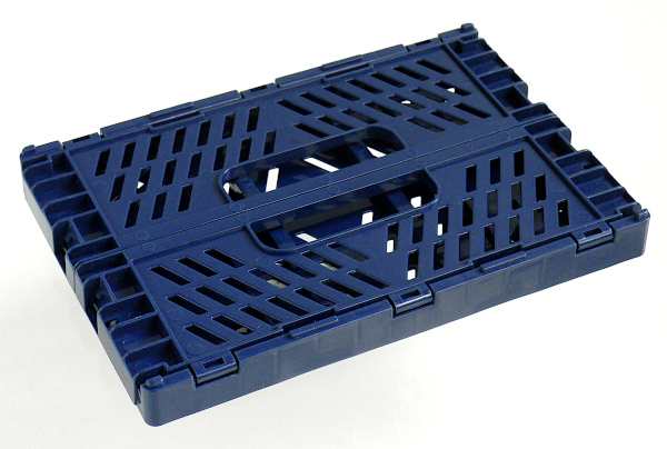 ☆新春福袋2021☆ 折りたたみコンテナ M90 ネイビー 22.3×14.8×高さ9.3cm 100円ショップ 100円均一 100均一 100均 